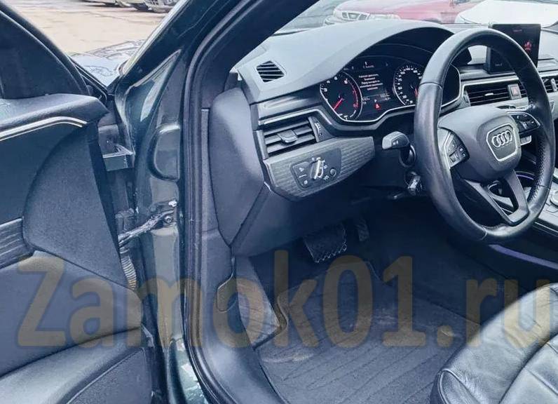 Как можно открыть автомобиль Ауди А 4 самостоятельно